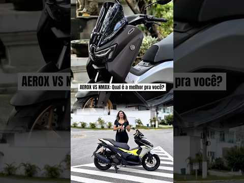 Leia mais sobre o artigo AEROX Yamaha e NMAX Yamaha – DIFERENÇAS #nmax #aerox #motoyamaha