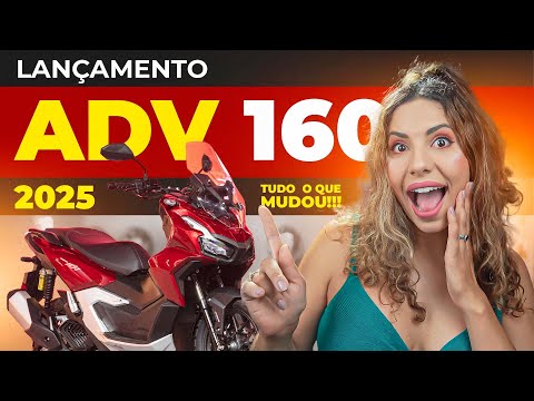 Leia mais sobre o artigo ADV 160 2025 *TUDO O QUE MUDOU* NA NOVA HONDA ADV 160  CORES, PREÇO QUANDO CHEGA NAS LOJAS MOTO ADV